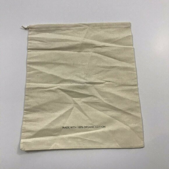 Eileen Fisher Beige Drawstring Bag 100% Organic Co - Picture 2 of 2